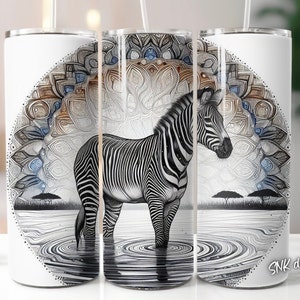 Zebra tumbler wrap, Sublimation design templates, straight png Digital download. 20oz tumbler wrap, flamingo tumbler wrap