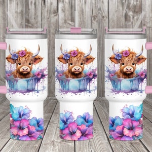 40oz Sublimation Tumbler – Lisas Cups and Creations