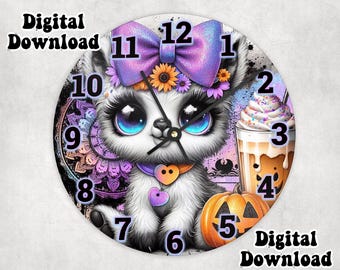 Clock design cute funny snarky sublimation clock png , Digital download, sublimation png, clock template , clock designs ,