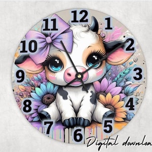 Clock design cute funny snarky sublimation clock png , Digital download, sublimation png, clock template , clock designs ,