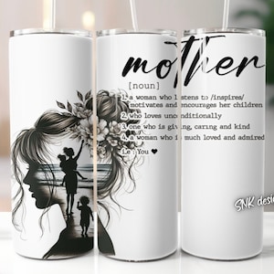 20oz tumbler wrap Mother’s Day  self love daily affirmations, Sublimation design templates, straight png Digital download.