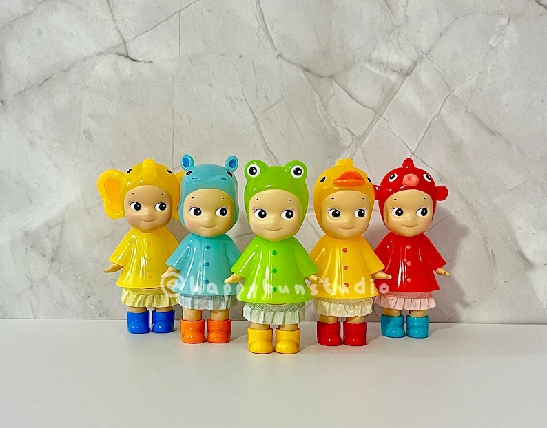 Skirts for Sonny Angel Raincoat Series | Clothing | Doll Figurine Collectible | Sonny Angel Smiski Clothing | Ruffled Skirt | Bottoms only Bild 1