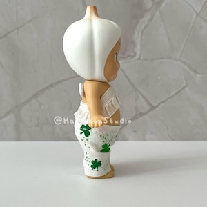 Pants outfit for Sonny Angel | Clothing | Doll Figurine Collectible | Sonny Angel Smiski Clothing | Ruffled Skirt | Bottoms and Top image 3