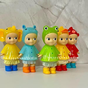 Skirts for Sonny Angel Raincoat Series | Clothing | Doll Figurine Collectible | Sonny Angel Smiski Clothing | Ruffled Skirt | Bottoms only Bild 3