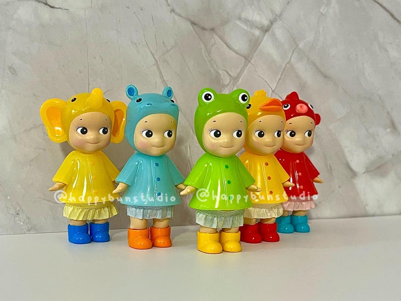 Skirts for Sonny Angel Raincoat Series | Clothing | Doll Figurine Collectible | Sonny Angel Smiski Clothing | Ruffled Skirt | Bottoms only Bild 3