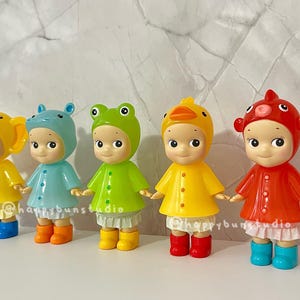 Skirts for Sonny Angel Raincoat Series | Clothing | Doll Figurine Collectible | Sonny Angel Smiski Clothing | Ruffled Skirt | Bottoms only Bild 4