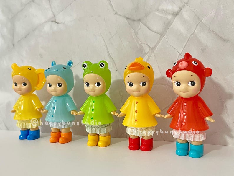 Skirts for Sonny Angel Raincoat Series | Clothing | Doll Figurine Collectible | Sonny Angel Smiski Clothing | Ruffled Skirt | Bottoms only Bild 4
