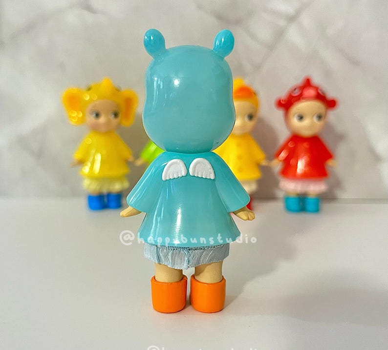 Skirts for Sonny Angel Raincoat Series | Clothing | Doll Figurine Collectible | Sonny Angel Smiski Clothing | Ruffled Skirt | Bottoms only Bild 9