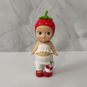 Pants outfit for Sonny Angel | Clothing | Doll Figurine Collectible | Sonny Angel Smiski Clothing | Ruffled Skirt | Bottoms and Top image 1