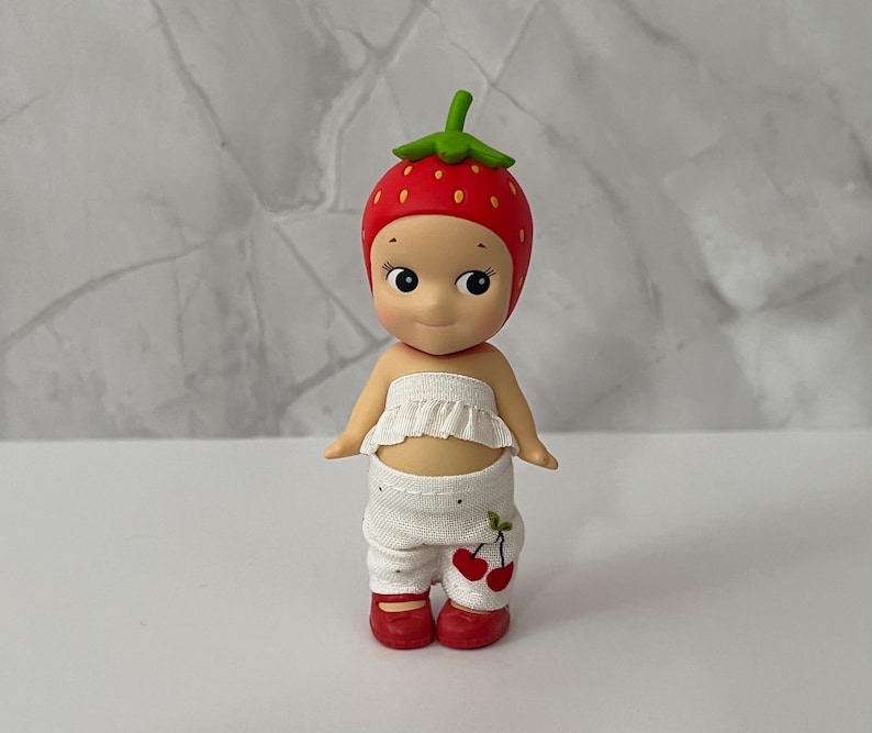 Pants outfit for Sonny Angel | Clothing | Doll Figurine Collectible | Sonny Angel Smiski Clothing | Ruffled Skirt | Bottoms and Top image 1