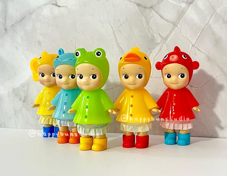 Skirts for Sonny Angel Raincoat Series | Clothing | Doll Figurine Collectible | Sonny Angel Smiski Clothing | Ruffled Skirt | Bottoms only Bild 2