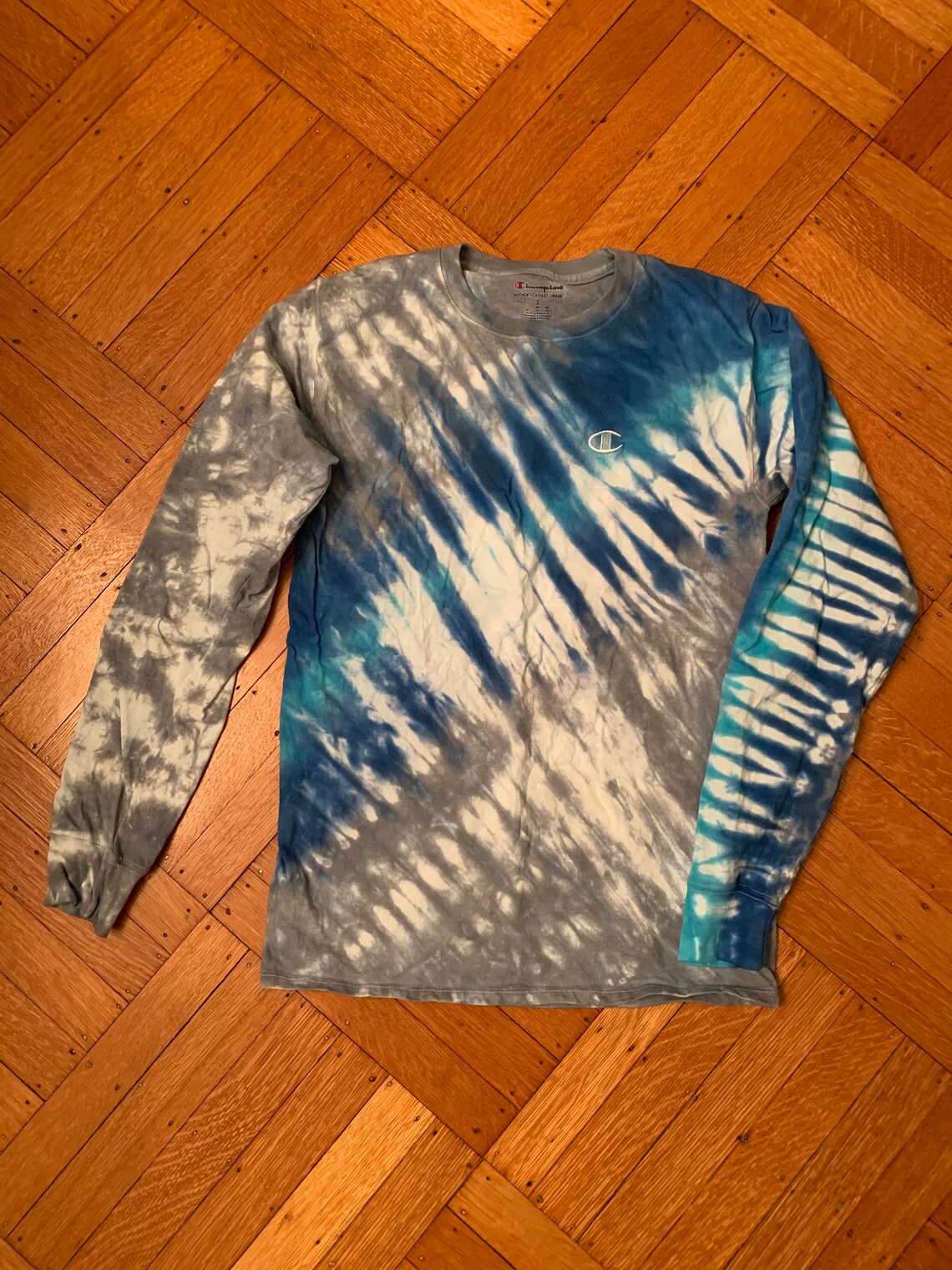 Tie Dye Top Diagonal Stripes | Etsy