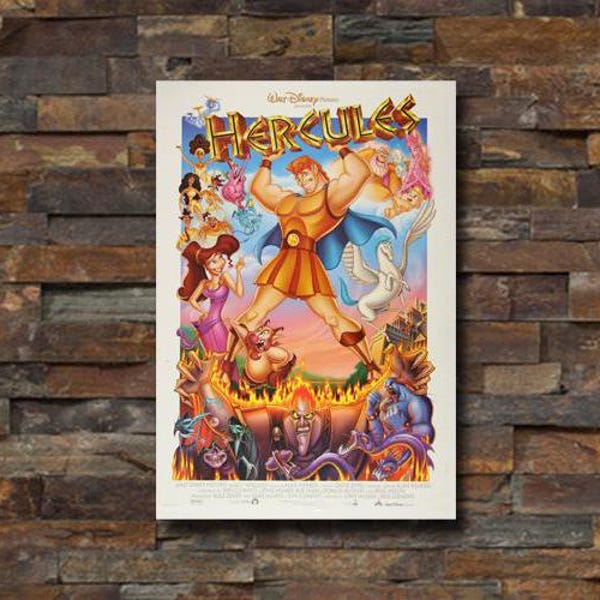 Póster de la película Hércules de Disney MP015
