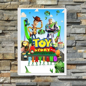 PP103 Disney Toy Story Playland Poster