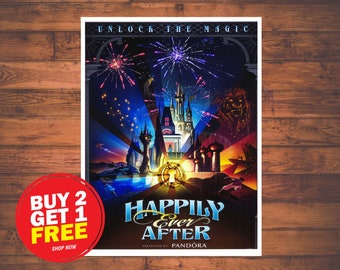 Poster Happily Ever After Etsy