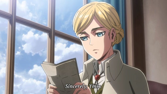 Ymir s Letter To Historia ymir-s-letter-to-historia