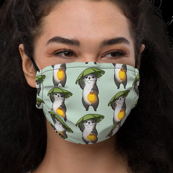 FFXIV Odder Otter Premium face mask