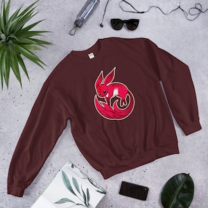 Bluza unisex FFXIV Ruby Carbuncle