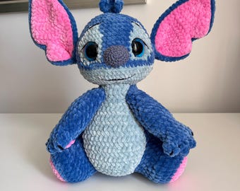 Adorable muñeca de crochet inspirada en Lilo y Stitch: ¡el regalo perfecto para los fanáticos de Disney!