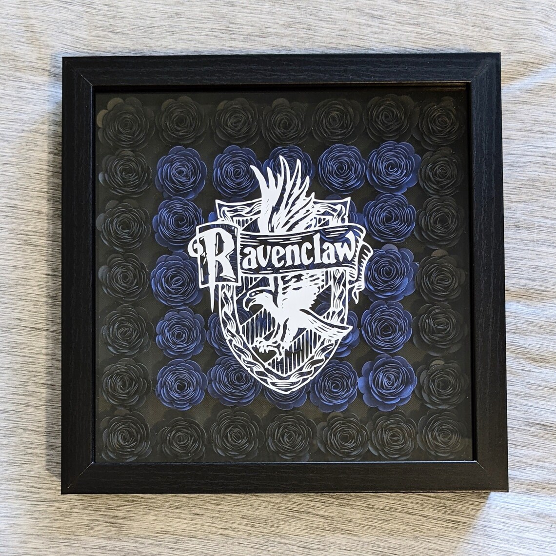Harry Potter Floral Shadow Box Etsy