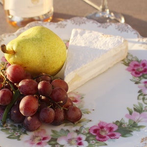 Vintage Floral Tea Tray | Ceramic Serving Tray