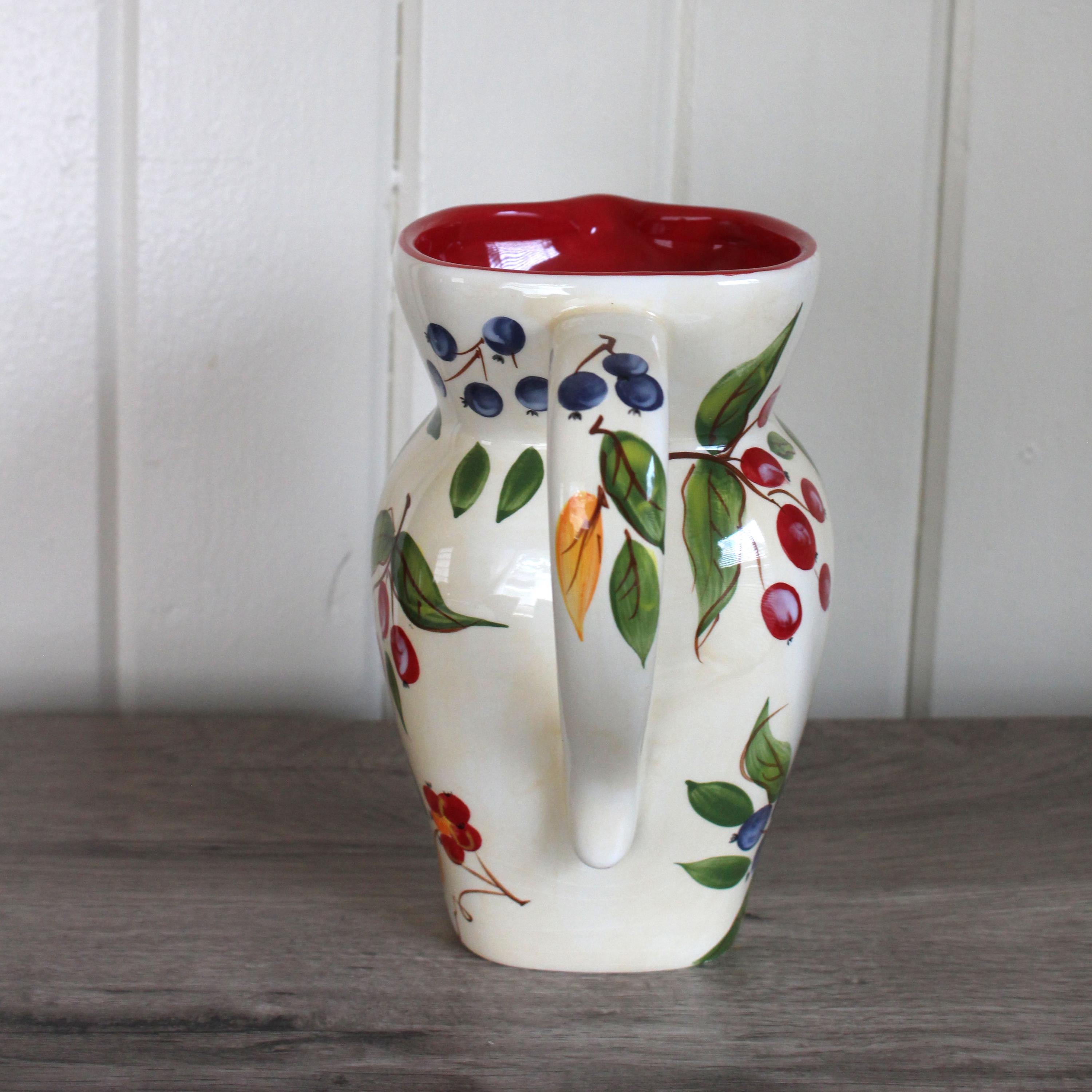 ヴィンテージフルーツピッチャー花瓶 - Etsy 日本