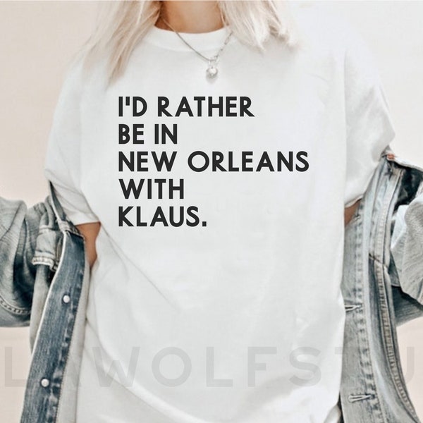 Klaus Mikaelson Shirt, Vampire Shirt, TVD, Klaus, Vampire Stalker, Originals, Hybrid, Diaries, Elijah, Team Klaus, Niklaus Trendy Shirt Gift