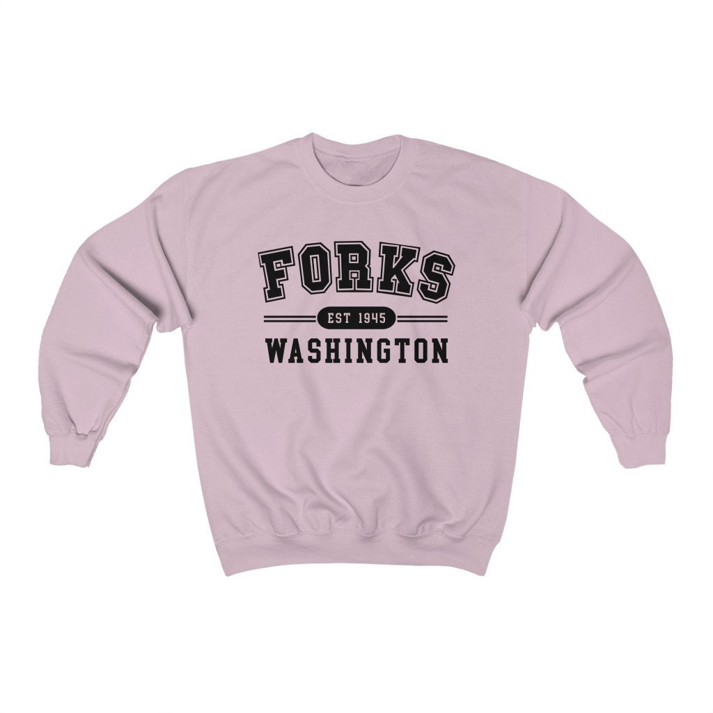 Forks Sweatshirt, Forks Washington, Forks Crewneck Sweatshirt, Team