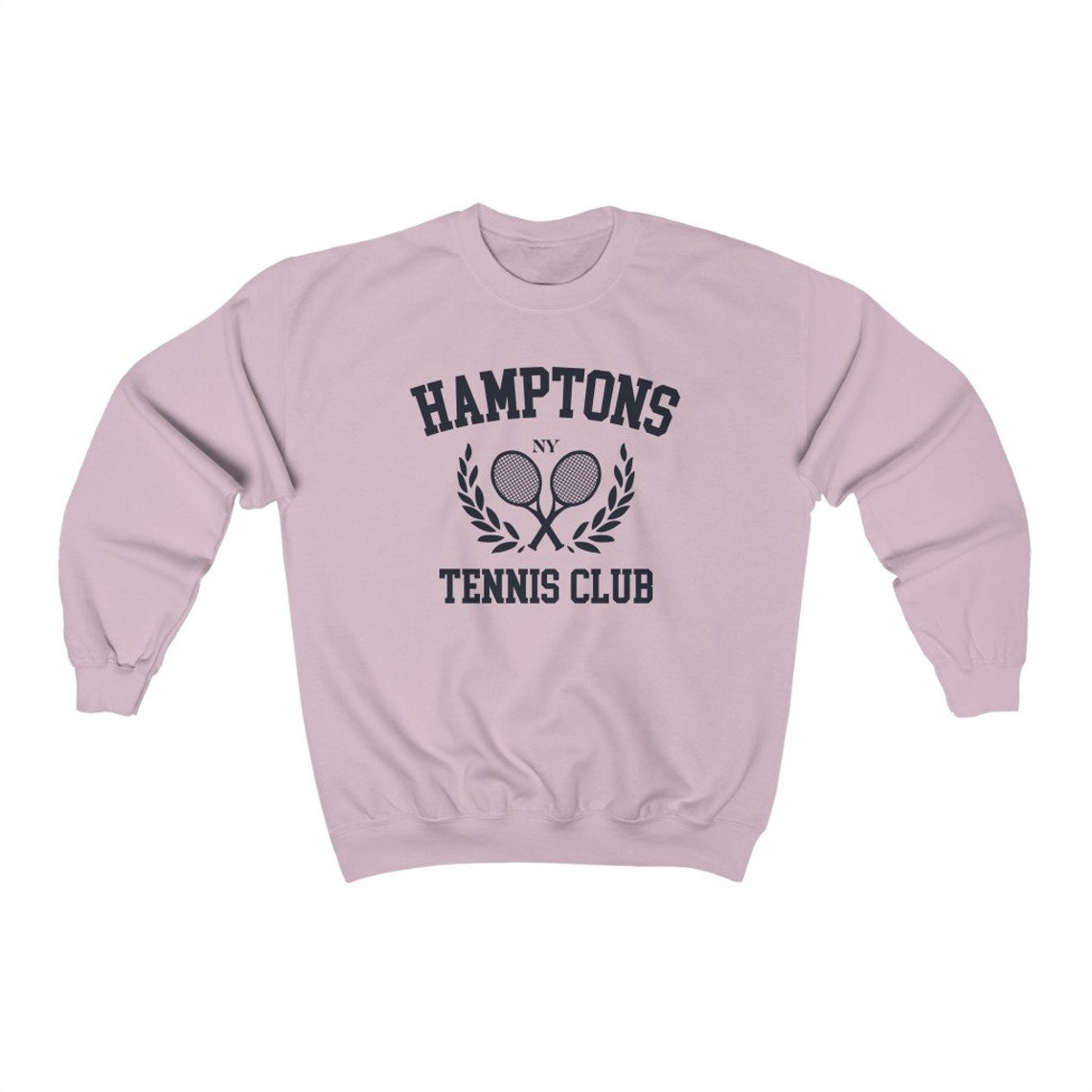Hamptons Tennis Club Sweatshirt New York East Hampton Etsy