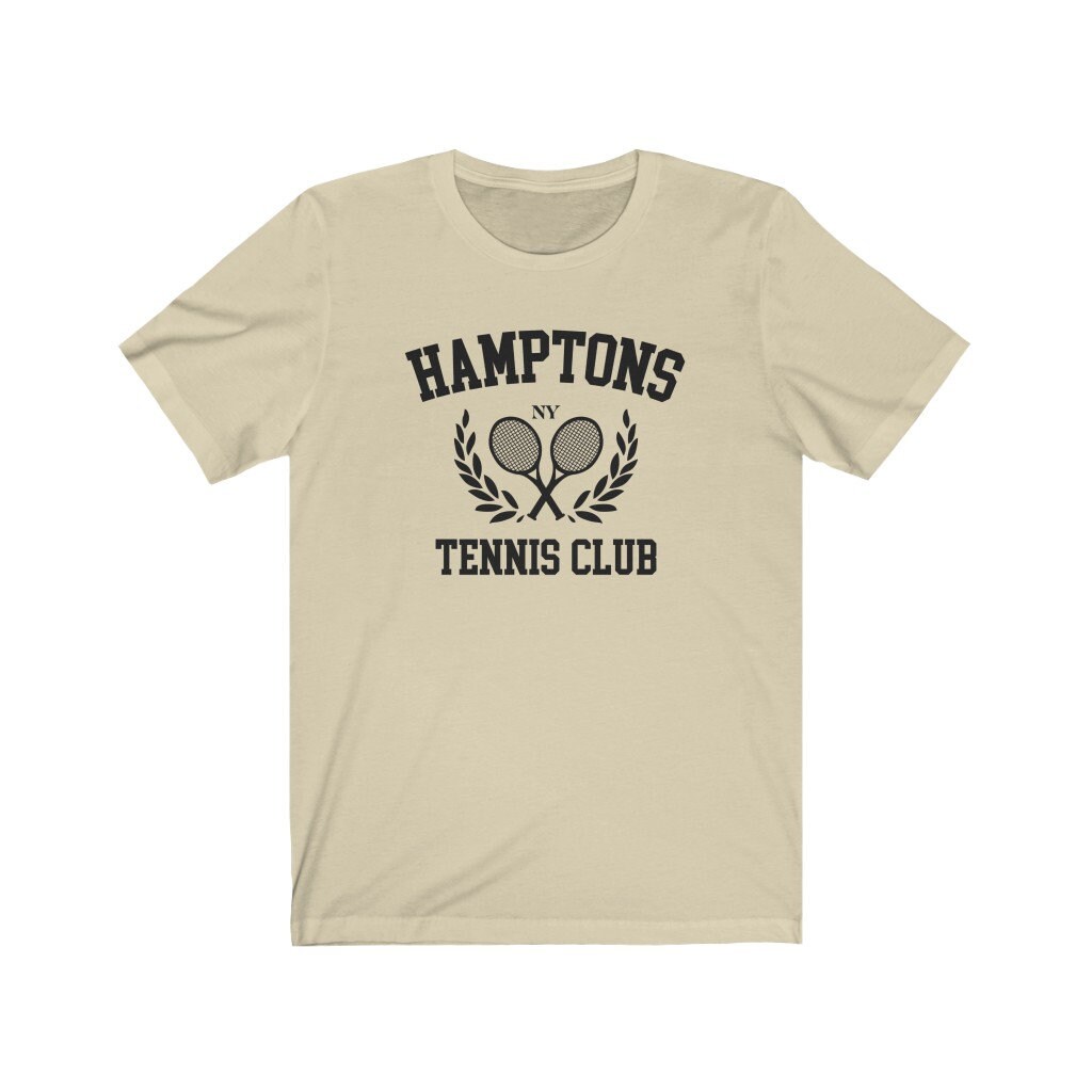 Tennis Club Shirt Hamptons Sweatshirt Country Club Shirt Etsy