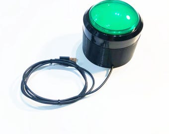 Ultieme grote USB-C-knop - Groen + 1 m USB-C