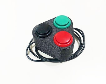 De drievoudige USB-knoppenset! + USB-1m