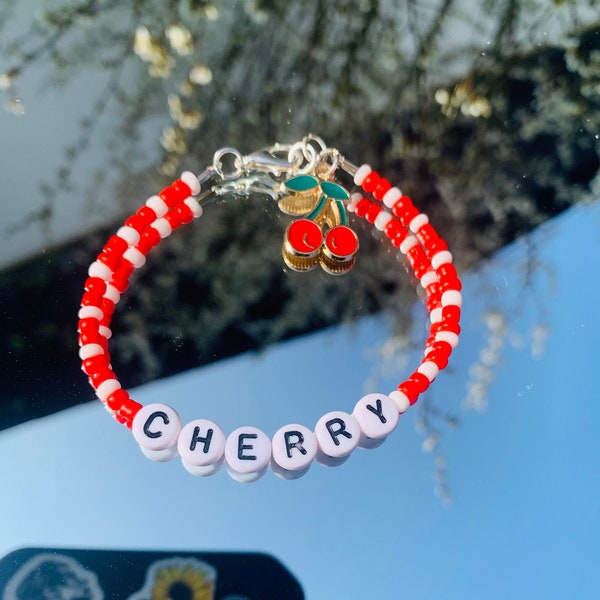 Harry Styles inspired Cherry Bracelet