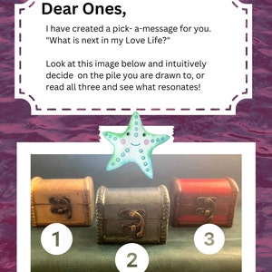 LOVE Reading/ PICK A CARD Same Day / Psychic Reading/ Pick-a-Card Reading / Pick-a-Pile Reading / Timeless Reading / Tarot Reading image 2