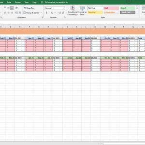 Simple Project Manager - Project Finance Tracking Template