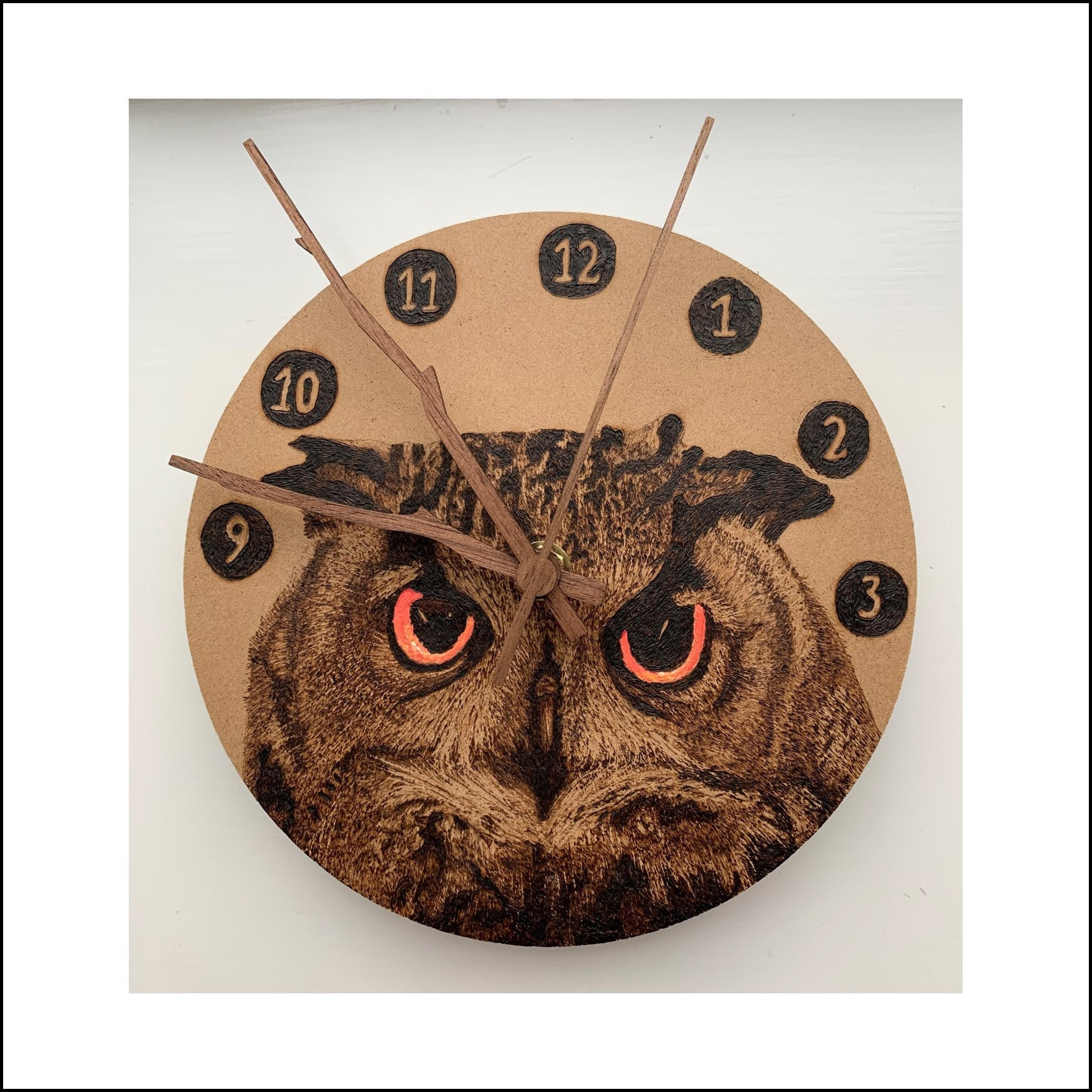 Small Owl Clock