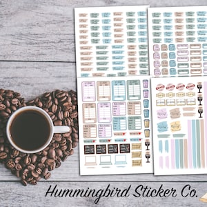 Java Writer - Writer Planning – Author Planner Kit - Erin Condren - Happy Planner – Digital Download - Silhouette Cut Files - Organizers