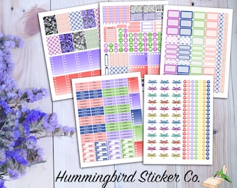 Dragonfly Planner Pack – Weekly Vertical Planner Kit - Erin Condren - Happy Planner – Digital Downloads - Silhouette and Cricut Cut Files