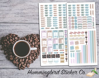 Java Writer - Writer Planning – Author Planner Kit - Erin Condren - Happy Planner – Digital Download - Silhouette Cut Files - Organizers