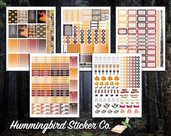 Spooky Delights Planner Pack – Halloween - Vertical Planner Kit - Erin Condren - Happy Planner – Digital Download - Silhouette Cut Files