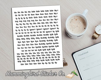 Basic Chore Pack - Chores - Chore Planner - Erin Condren - Happy Planner – Digital Download - Silhouette Cut Files - Cricut - Stickers