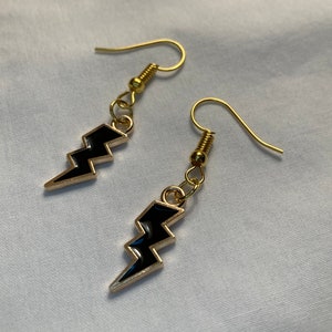 lightning bolt earrings