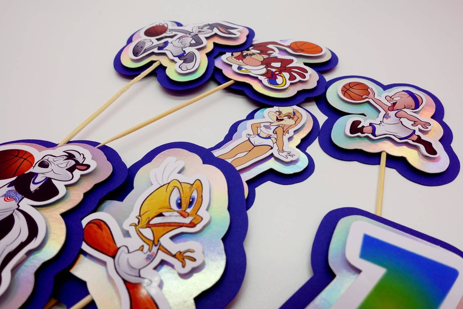 Space Jam Cupcake Topper. Topper Space Jam Cake Cupcake Space Etsy