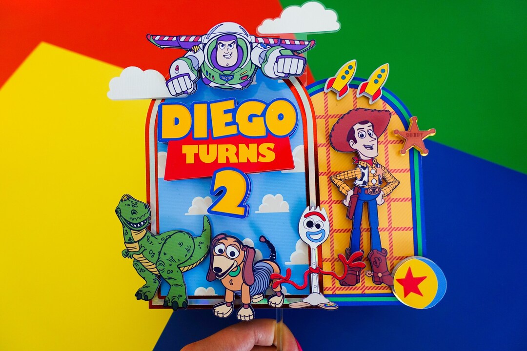 Toy Story Cake Topper / Toy Story Party Decoration / Toy Story Party