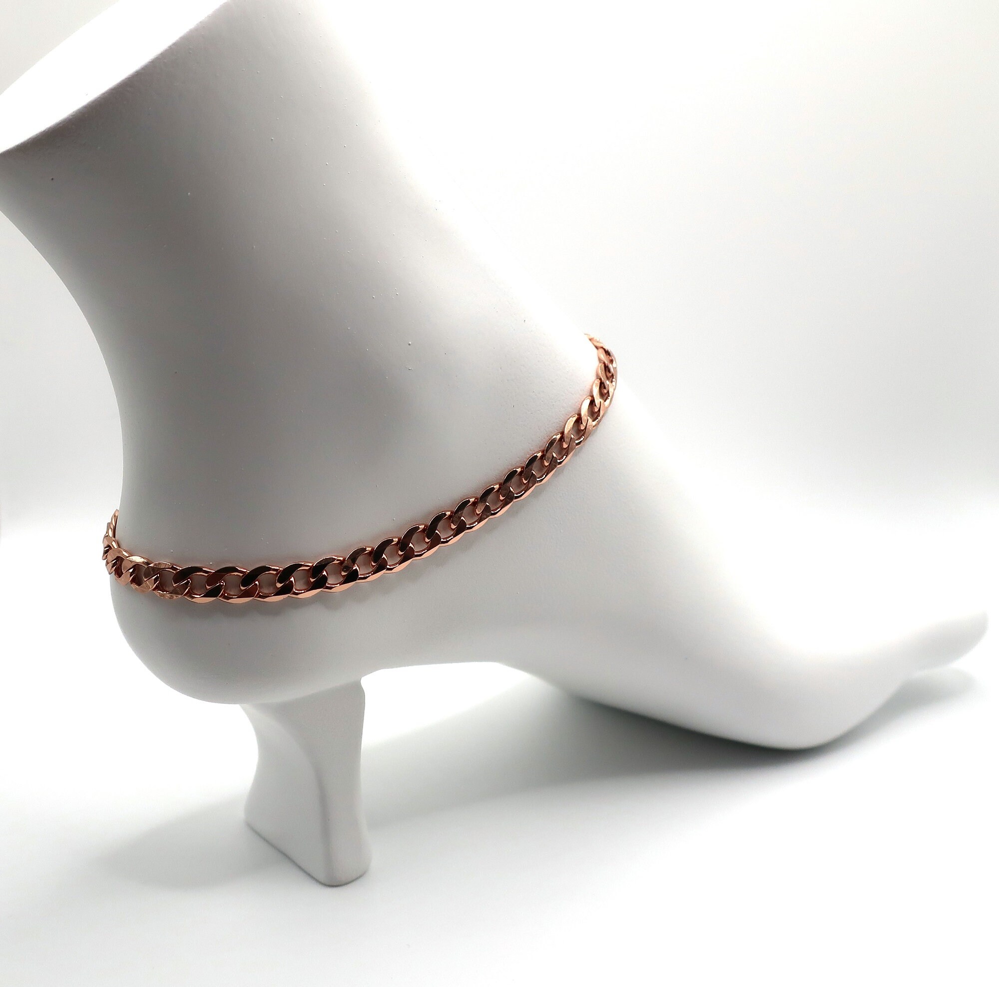 anklet cuban chain