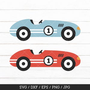 Race Car SVG Bundle, Race Car layered SVG, Race Car PNG Clipart, Retro Racing Car Svg, Cut File for Cricut & Silhouette, Instant Download