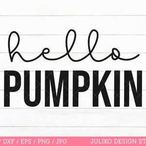 Hello pumpkin SVG, Fall Thanksgiving sign doormat SVG, Hello pumpkin sublimation png, Hello pumpkin cut cutting file for Cricut Silhouette
