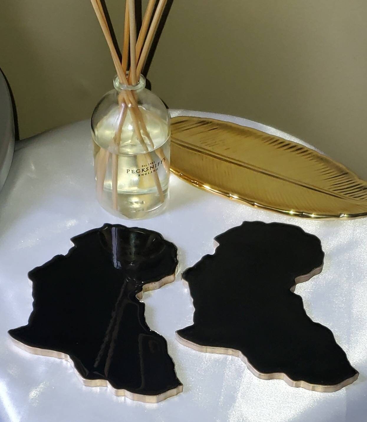 Luxury Coaster Set Etsy