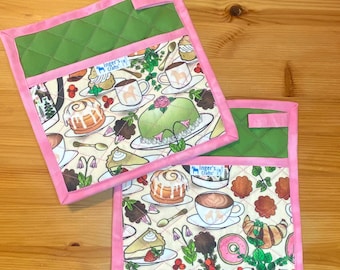 Fika - square pocket potholder