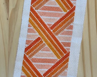 Geometric Bookmark - Oranges